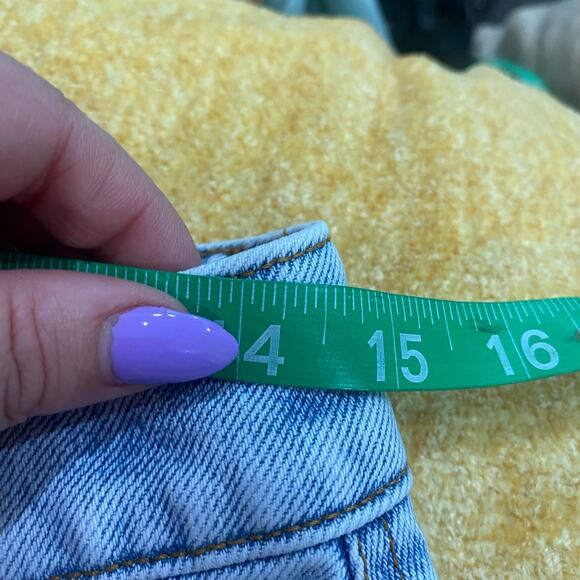 Talbots High Waist Straight Ankle Jeans in Lightwash Size 10P - Picture 10 of 12